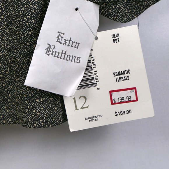 NEW Liz Claiborne Business Blazer Women's Size 12 Romantic Florals Design - Picture 7 of 16